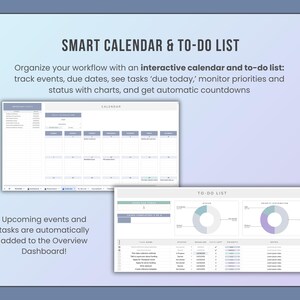 smart calendar and to do list for academic research planner