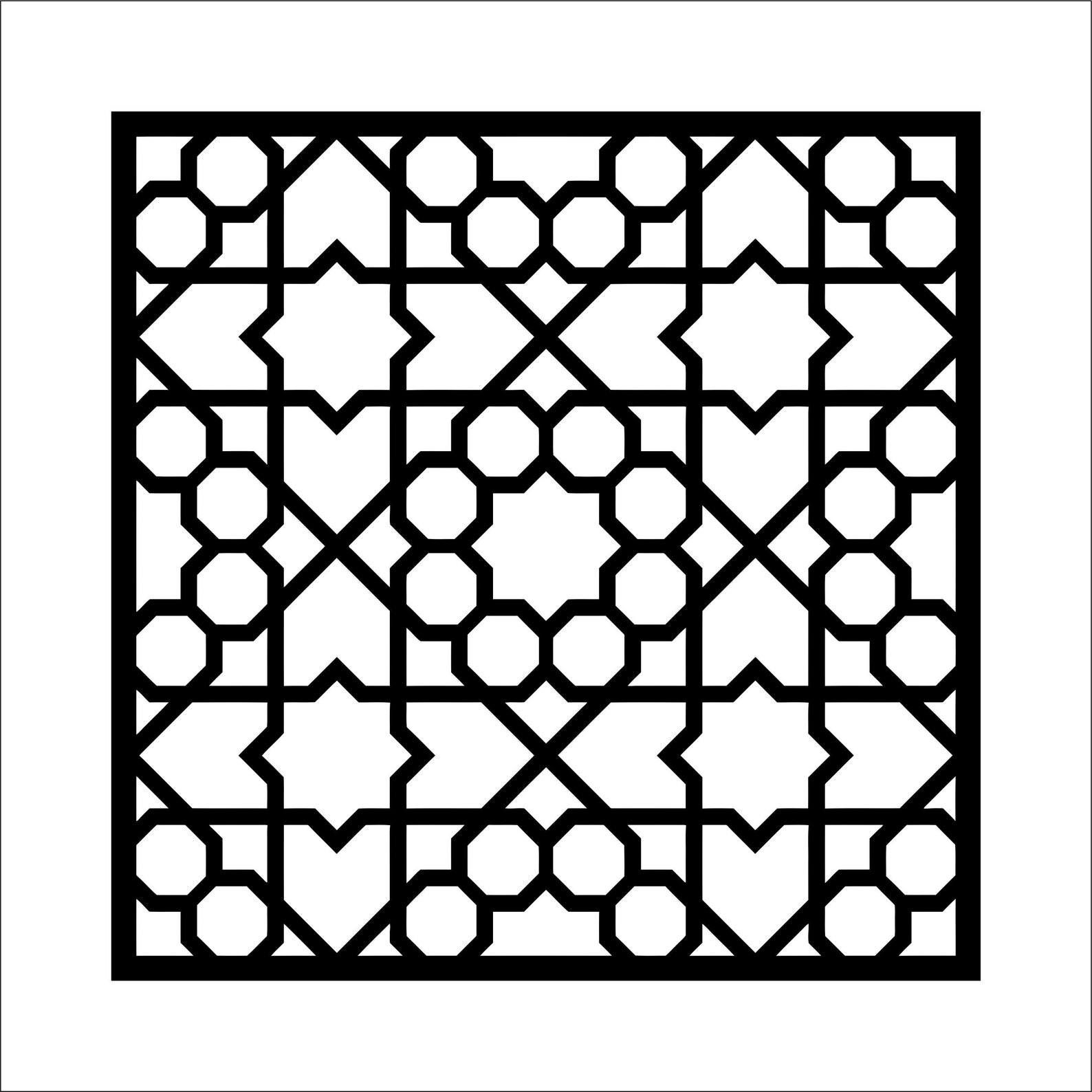 Square Panels collection 41 Geometric patterns. Vector files Etsy