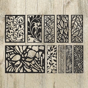 PDF, JPG, PNG, Svg panel &quot;Leafs&quot; set 5. Vector files