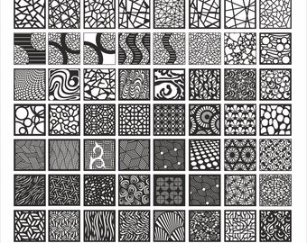 Collectie vierkante panelen 36, geometrische en abstracte patronen. Vectorbestanden, voor lasergesneden, cnc. CDR, DXF, EPS, svg, ai, plt