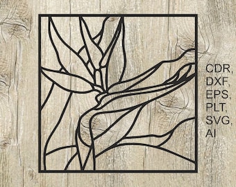 Panel 029, Vector files, for laser cut, cnc, digital files cdr, dxf, eps, ai, svg, plt. Strelicia