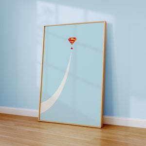 Superman Fan Art Cinema Decor - Download digitale