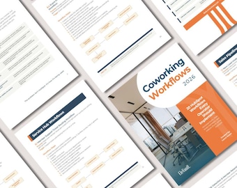 HubSpot Workflows for Coworking | 20 CRM Automations Operations Playbook PDF