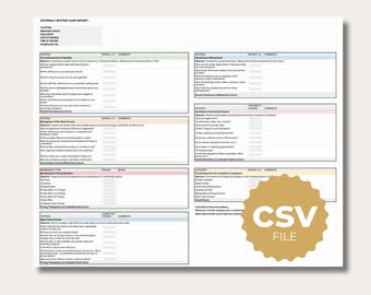 Mystery Shopper Report Template | Small Business Competitive Analysis Market Research PDF
