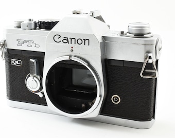 For Sale! Exc+5 Canon FTb 35mm SLR Silver Film Camera Body From JAPAN