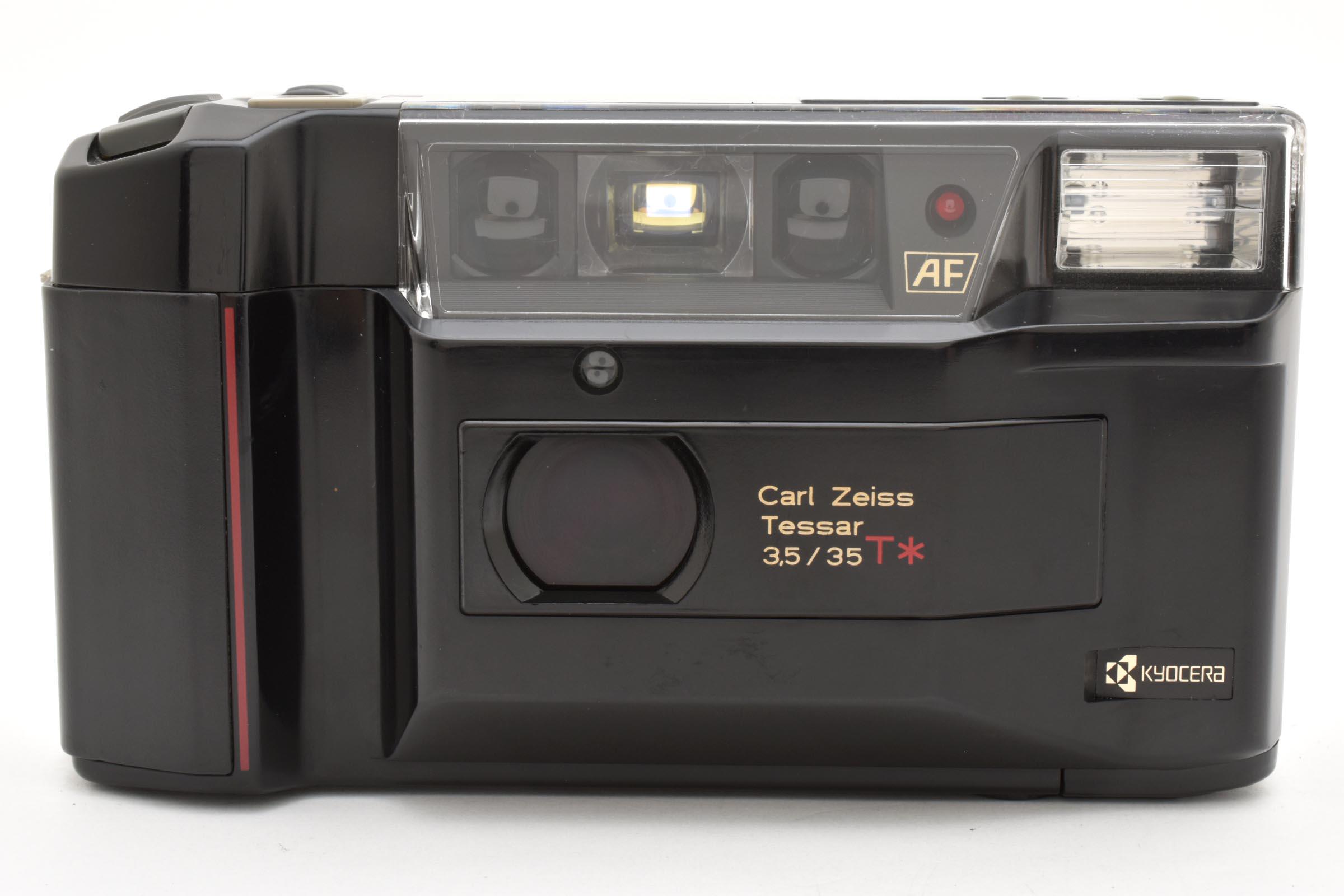 Kyocera TD Yashica T2D 35mm Point & Shoot Camera Carl Zeiss 35mm f