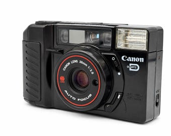 Canon AF35M ii Autoboy2 QD 35mm Film Camera 38mm f/2.8 Lens [Near Mint/READ] Tested From Japan