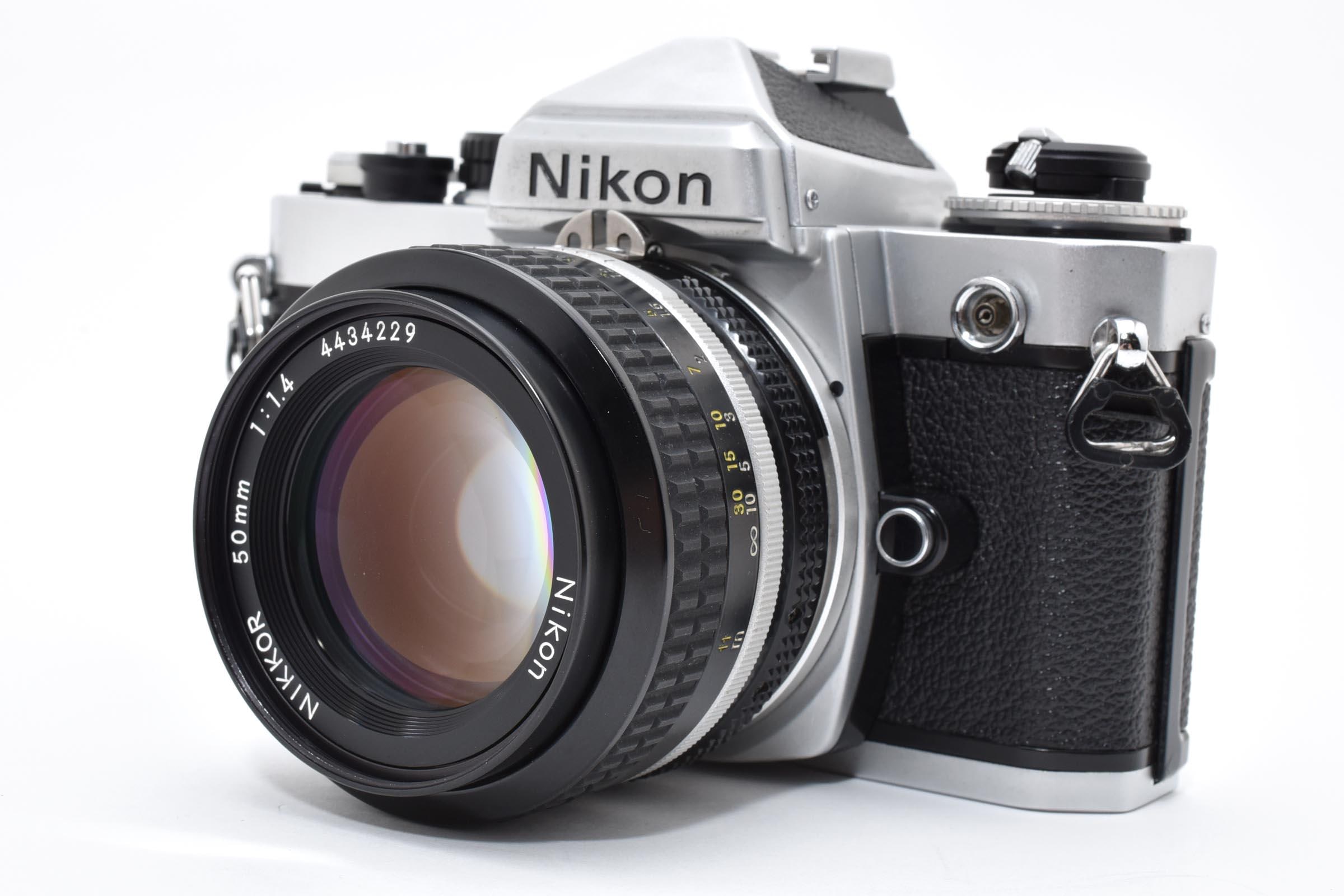 Nikon FE [MINT] 35mm Film Camera with Ai Nikkor 50mm f1.4 Lens