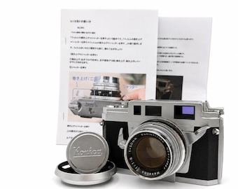 Konica IIIA 35mm Rangefinder Camera with Hexanon 50mm f/1.8[Top Mint] Overhauled Tested From Japan