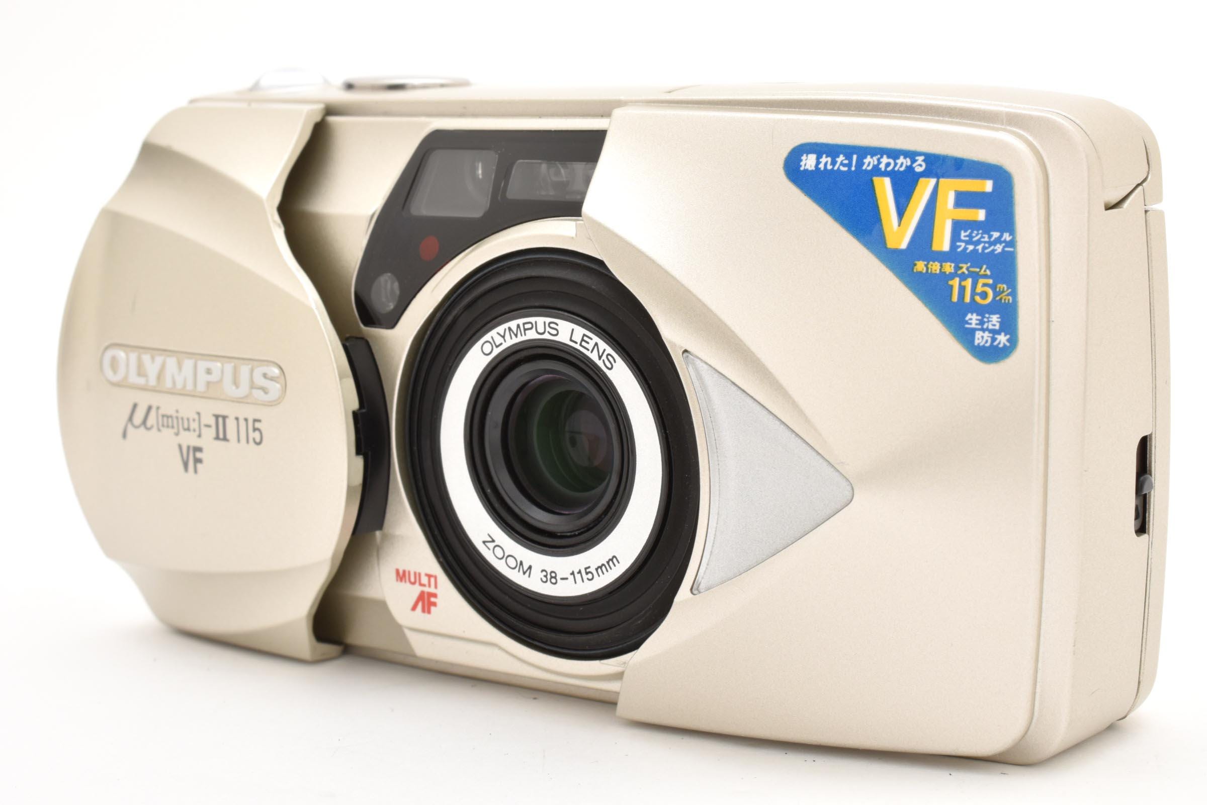 Olympus Mju II 115 VF [Almost MINT] 35mm Film Camera 38-115mm Zoom