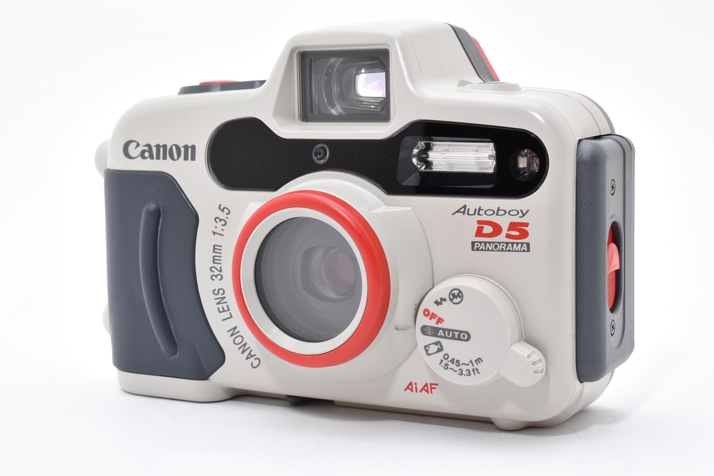 ⭐️美品⭐️キャノン Canon AUTOBOY D5 PANORAMA Canon Autoboy D5 Waterproof 35mm Point and Shoot Film Camera [mint