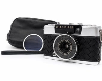 Olympus Pen EE-2 Custom Black x Yellow Half Frame 35mm Film Camera [Near Mint+++] Tested From Japan