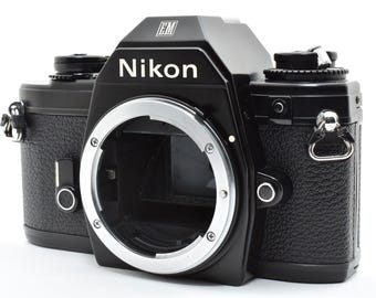 Nikon EM 35mm SLR Film Camera Body Black F Mount [Near Mint] Tested From Japan