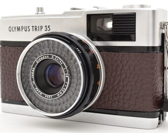 Overhauled Olympus Trip 35 35mm Point and Shoot Film Camera [Mint] Tested From Japan