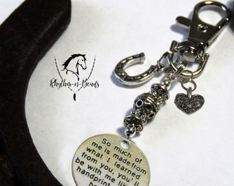 Forever in my Heart Bridle Charm ,horse tack, horse bridle decoration