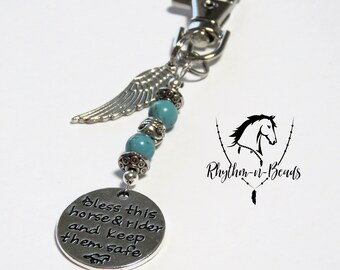 Horse BRIDLE CHARM,  CUSTOM Word Charm , horse tack, horse bridle decoration