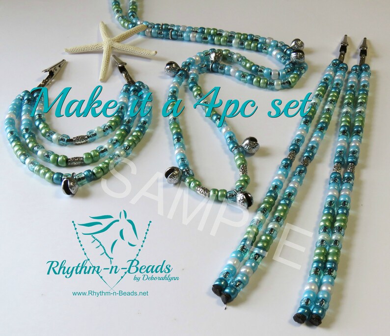 Speed Beads Trail Beads for Horses Horse Lovers SAGEBRUSH SERENADE Horse Beads Rhythm Beads Necklace Horse Necklace Equestrian Tack,