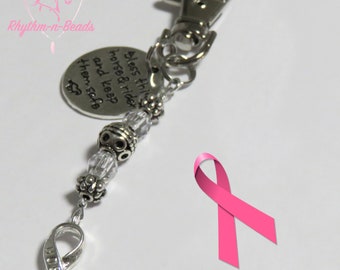 Horse BRIDLE CHARM,  Cancer Awareness Ribbon, horse tack, horse bridle decoration