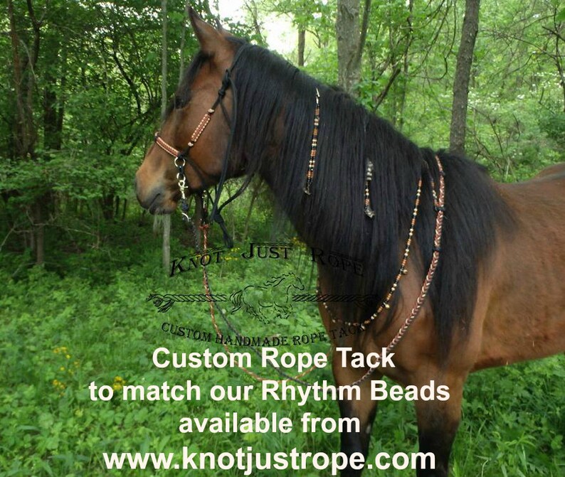 Speed Beads Trail Beads for Horses Horse Lovers SAGEBRUSH SERENADE Horse Beads Rhythm Beads Necklace Horse Necklace Equestrian Tack,