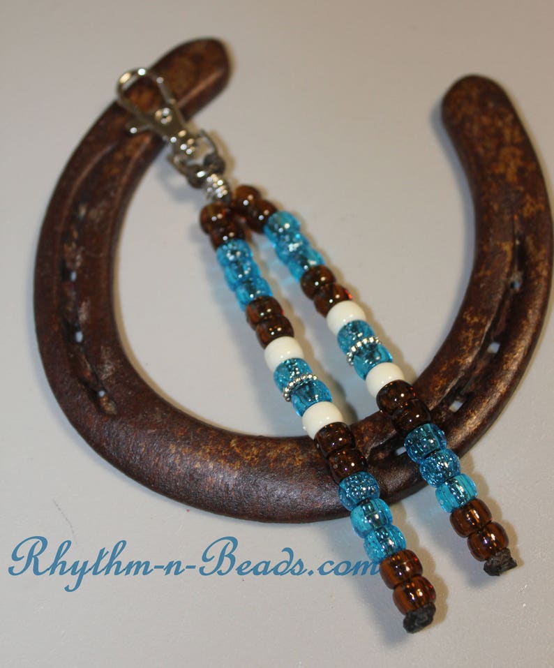 Pick our own Colours Horse Mane Feathers Rhythm Beads,Horse Lovers Native American SADDLE BEADS Parade Tack