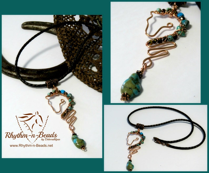 Horse Head Necklace Horse pendant horse jewelry horse lover gift Horse jewelry Wire Horse jewelry