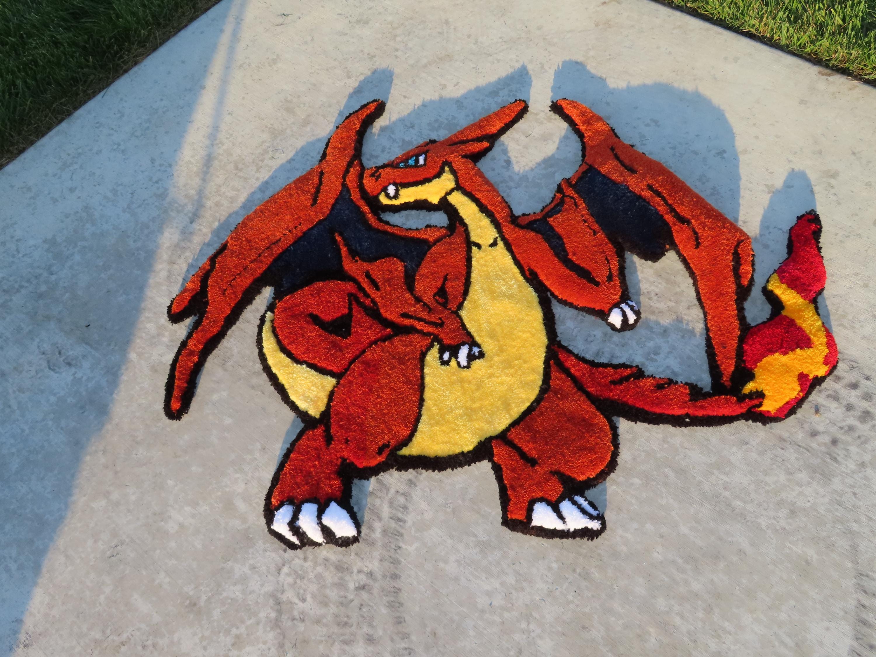 Charizard Rug - Etsy Charizard Rug - Etsy