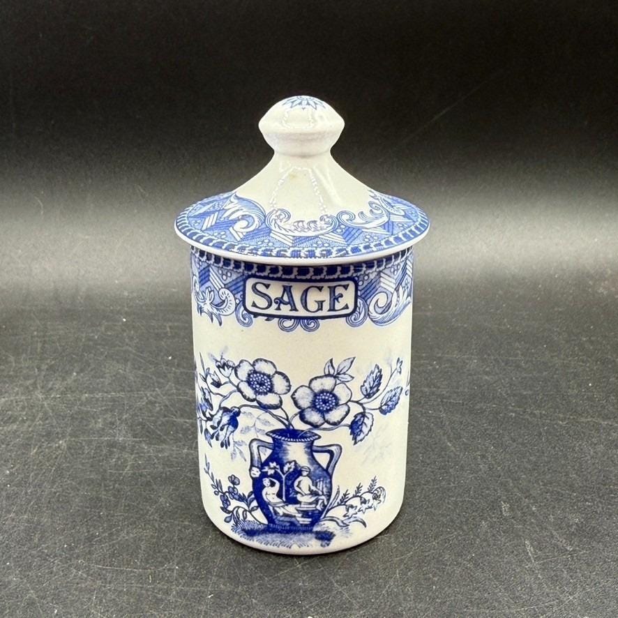 Spode Blue Room Spice Jars - Etsy