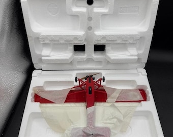Vintage Wings of Texaco 1929 Curtiss Robin Airplane Bank Diecast Rot OS Vintage
