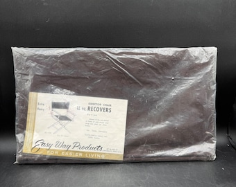 Vintage Director Chair cover Fits 21 Inch Chair Brown Easy Way Products