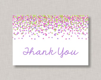 confetti thank you etsy
