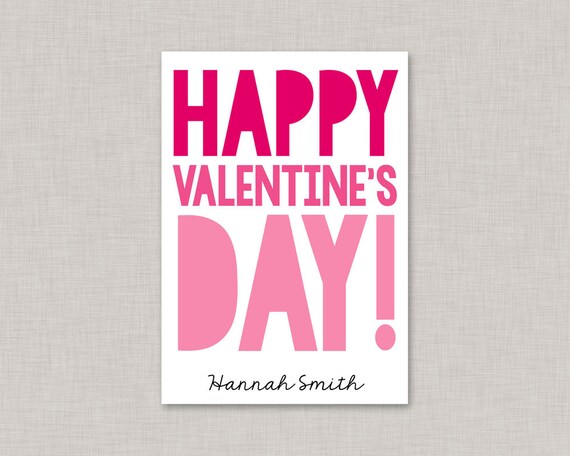 Valentine Classroom Card, Minimalist Valentine Card, Classroom Valentine Card, Minimalist Valentines, Kids Valentine Cards, Kids Valentines Il_570xn
