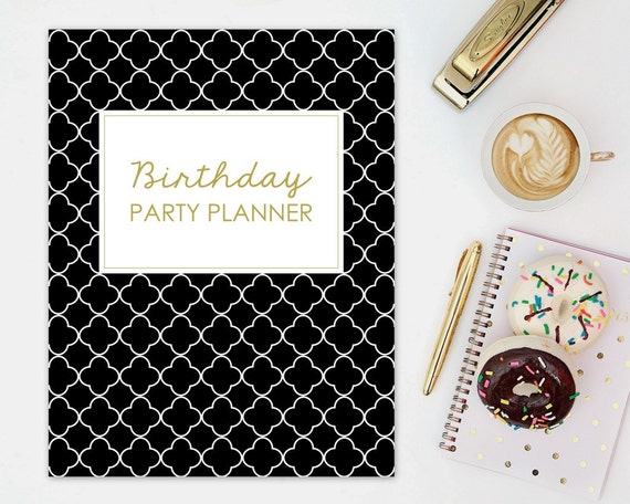 Party Planner, Event Planner, Birthday Party Planner, Baby Shower Planner, Printable Il_570xn