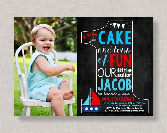 first birthday invitations first