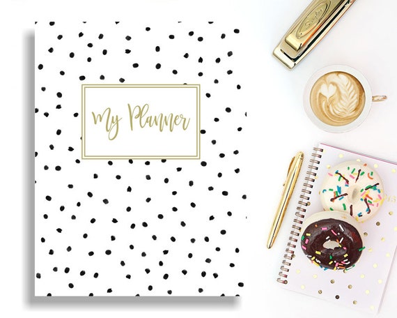 Non Dated Planner,Printable Planner Weekly and Monthly,Planner Printable,Printable Weekly Planner,Printable Monthly Planner,8.5 x 11 Planner Il_570xn