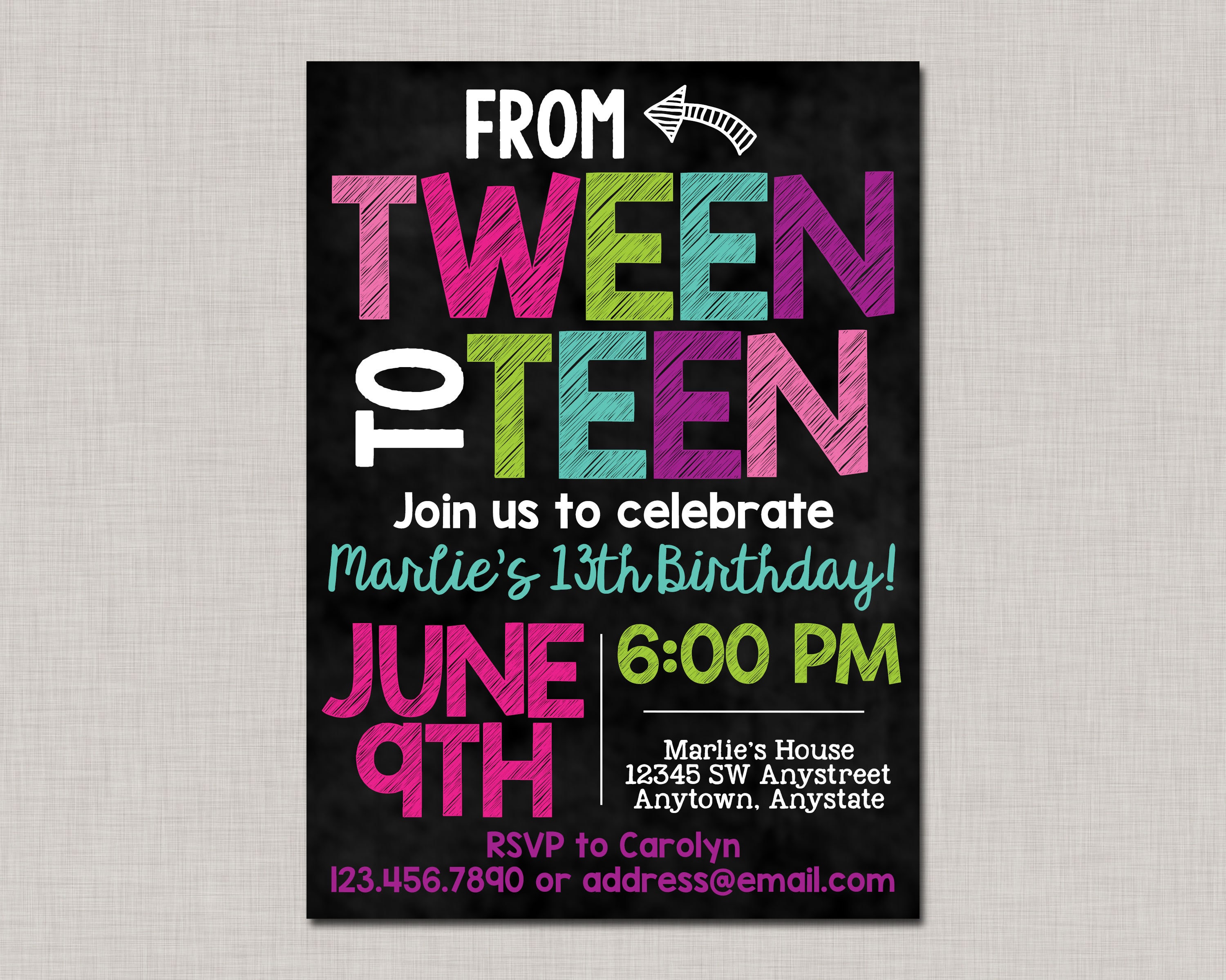 Teen Boy Birthday Invitations 13th Birthday Invitations Boy Printable Teen Boy Birthday Invitations 13th Birthday Invitations Boy Printable