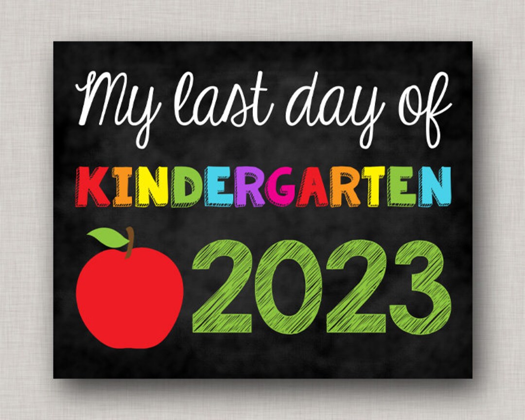 Last Day Of Kindergarten 2025 Zia Lizzie