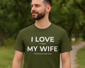 T-shirt discgolfspeler, grappig grafisch T-shirt discgolf, frisbee golf herenshirt, shirt discgolf, tshirt discgolf voor echtgenoot, cadeau discgolf echtgenoot