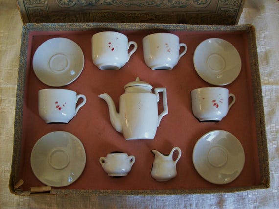 dolls tea set