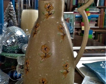 Falcon Medway vase, Thomas Lawrence pottery, Falconware jug, made in England  pitcher, free shipping in Canada and the United States