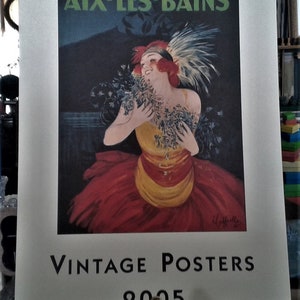 Calendario de pared Cavallini, carteles vintage, carteles publicitarios europeos, envío gratis en Canadá y Estados Unidos