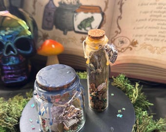 Travel Protection Spell Jar-Safe Journeys, New Adventures, Positive Energy