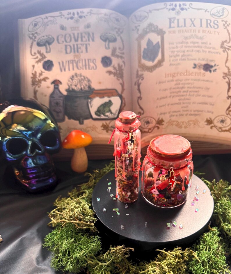 Intimacy Spell Jar | Passion, Desire, Romance & Connection Intention Jar image 4