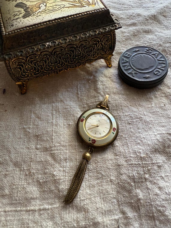 Vintage Bucherer Swiss Ladies Pendant Watch - Etsy