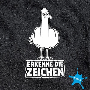 Zoek de tekens | PNG | SVG | Grappige, brutale zeemeeuwuitspraak | Digitale download om te printen | Plotterbestand 300 DPI