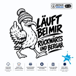 物事は順調に進んでいます | 逆行と下り坂 PNG SVG | 面白いカモメファイル | 生意気な北ドイツのことわざ | 海事プロッターファイル | 皮肉なカモメ