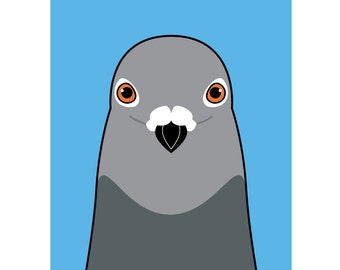 Pigeon (A2 Poster)