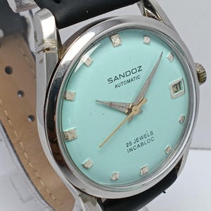 Montre Automatique Suisse Homme Incabloc 25 Rubis - Mécanique à Remontage Automatique - Occasion