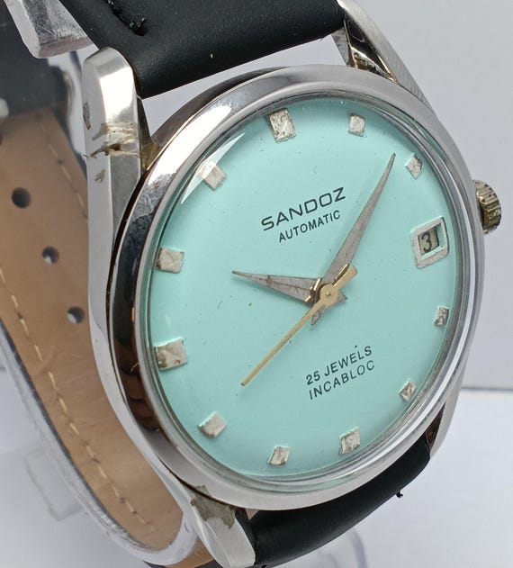 サンドス SANDOZ スイス製 | 自動巻き オリジナルブレス 自動巻