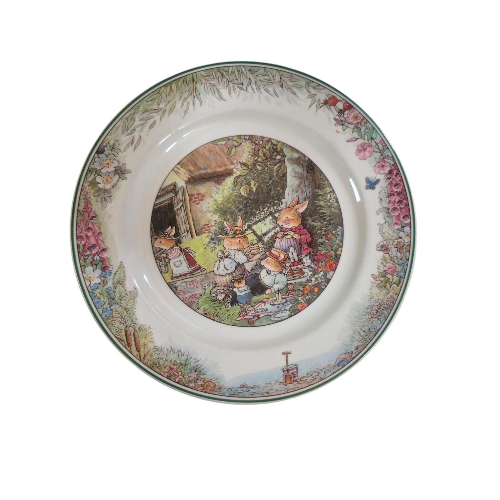 希少Villeroy&Boch× Foxwood Tales プレート Villeroy & Boch Foxwood Tales 6.75” Small Plate Saucer 1994 Mr
