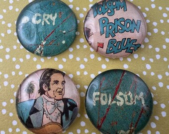 Johnny Cash Magnet Set